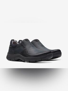 Clarks Men's Slip-On Loafers - Black Size 11